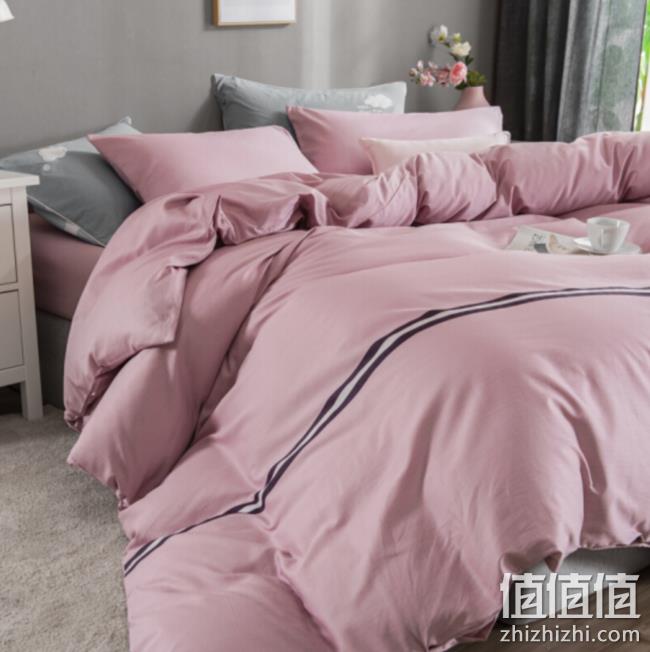 21日0点：LOVO 罗莱 慢慢时光 纯棉床上用品四件套 1.8米床 199元包邮 值值值-买手聚集的地方