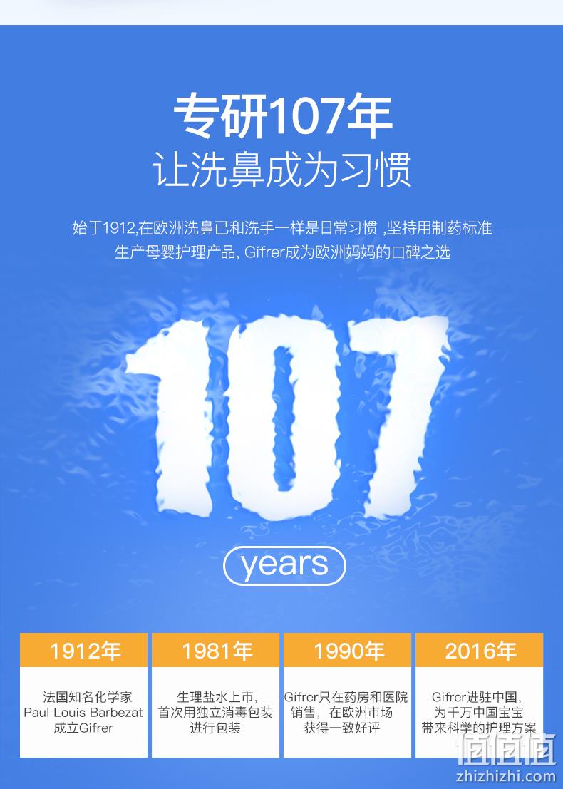 历史新低、法国原产、年销过亿：100mlx2瓶 Gifrer 生理海盐水鼻喷雾 82.5元包邮（上次推荐54元/瓶） 值值值-买手聚集的地方