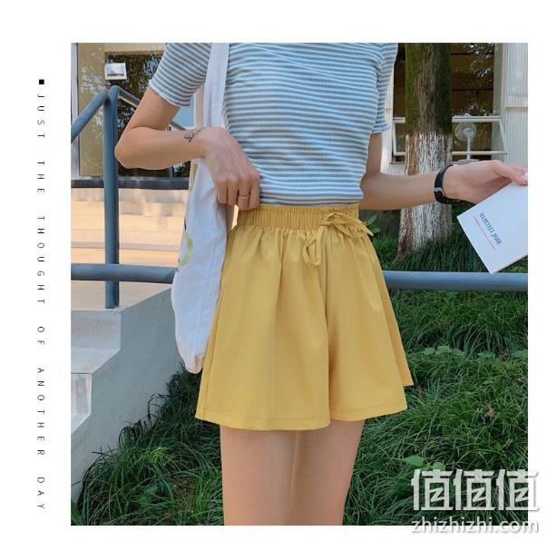 夏季薄款、多色可选：靓衣邦 高腰冰丝阔腿裤 券后3.9元包邮 值值值-买手聚集的地方