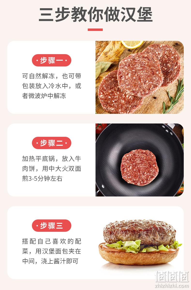 澳洲进口肉源、在家自制汉堡：160gx10袋 阿品 牛肉饼/汉堡肉 券后99元包顺丰冷链 值值值-买手聚集的地方