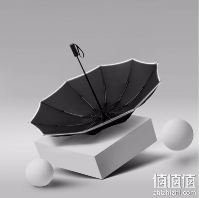 十骨+105CM伞面：iChoice 全自动反向雨伞男士 冷酷黑 39.8元包邮 值值值-买手聚集的地方