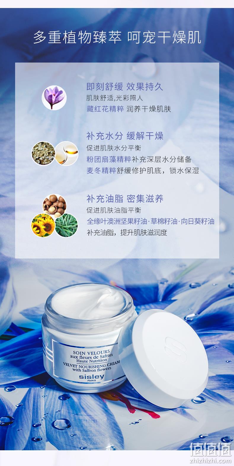 拯救干燥肌：Sisley 希思黎 藏红花丝绒柔肤霜 50ml Prime直邮到手860.33元（天猫1500元） 值值值-买手聚集的地方