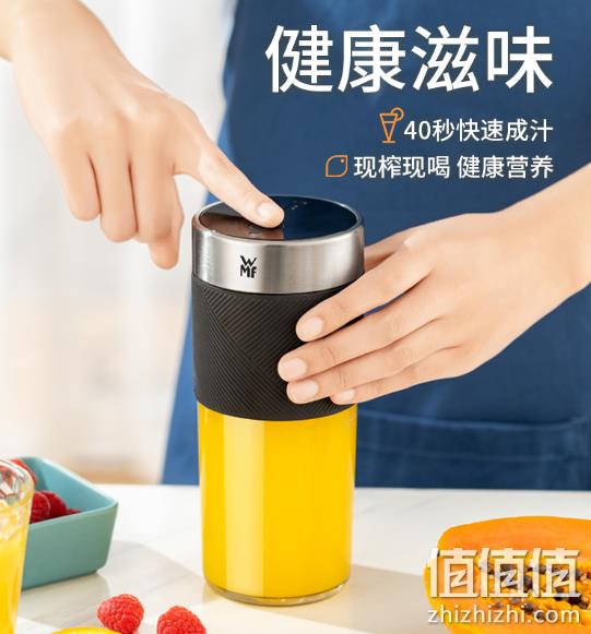 充电1次榨15杯、3秒出汁：福腾宝 便携式迷你榨汁机 券后299元包邮（专柜价588元） 值值值-买手聚集的地方