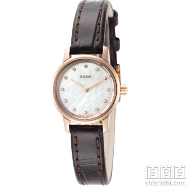 大差价！Rado 雷达 Coupole系列 R22891915 珍珠母贝女士腕表 413美元约¥2956（京东国际13469元） 值值值-买手聚集的地方