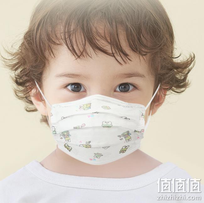 3层含熔喷布，20个 MiLanMao 米蓝猫 儿童一次性防护口罩 24元包邮（折1.2元/个） 值值值-买手聚集的地方