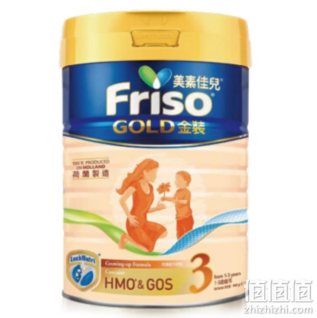 100%荷兰原装进口，900gx4件 Friso 美素佳儿 港版金装 婴幼儿配方奶粉 3段 853.64元含税包邮 值值值-买手聚集的地方
