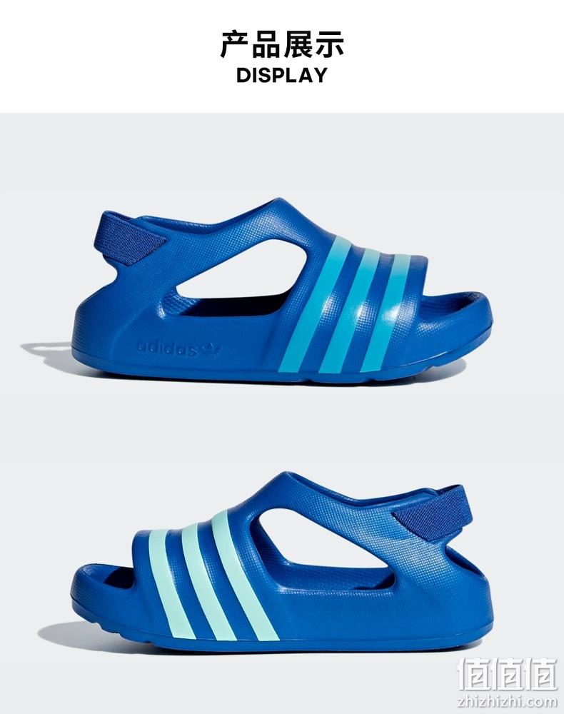 61预售：阿迪达斯 三叶草 ADILETTE PLAY I 婴童 凉鞋 券后89元到手 值值值-买手聚集的地方