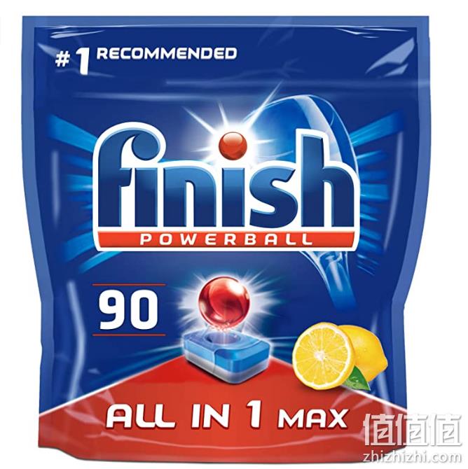 90块 Finish 亮碟 洗碗机多效合一洗涤块 Prime直邮到手140元 值值值-买手聚集的地方
