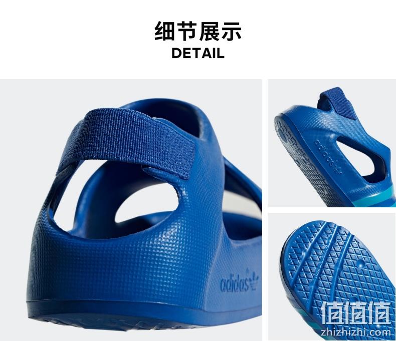 61预售：阿迪达斯 三叶草 ADILETTE PLAY I 婴童 凉鞋 券后89元到手 值值值-买手聚集的地方