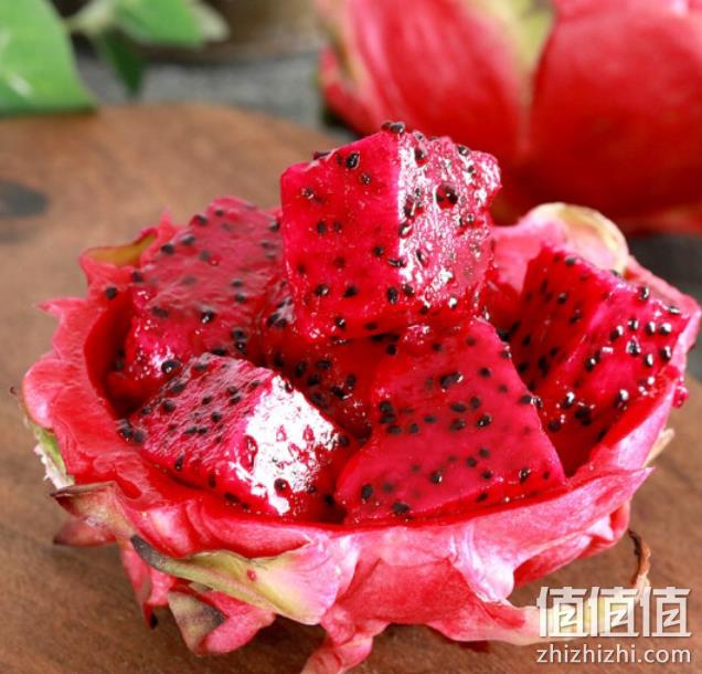 5个，白菜价：金都一号 红心火龙果 单果400g左右 双重优惠后34.9元包邮 值值值-买手聚集的地方