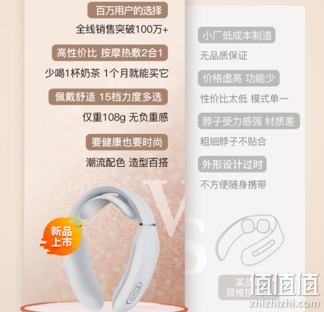 保价618 15档力度，108g，SKG K3 颈椎按摩器 4重优惠后274.55元包邮 值值值-买手聚集的地方