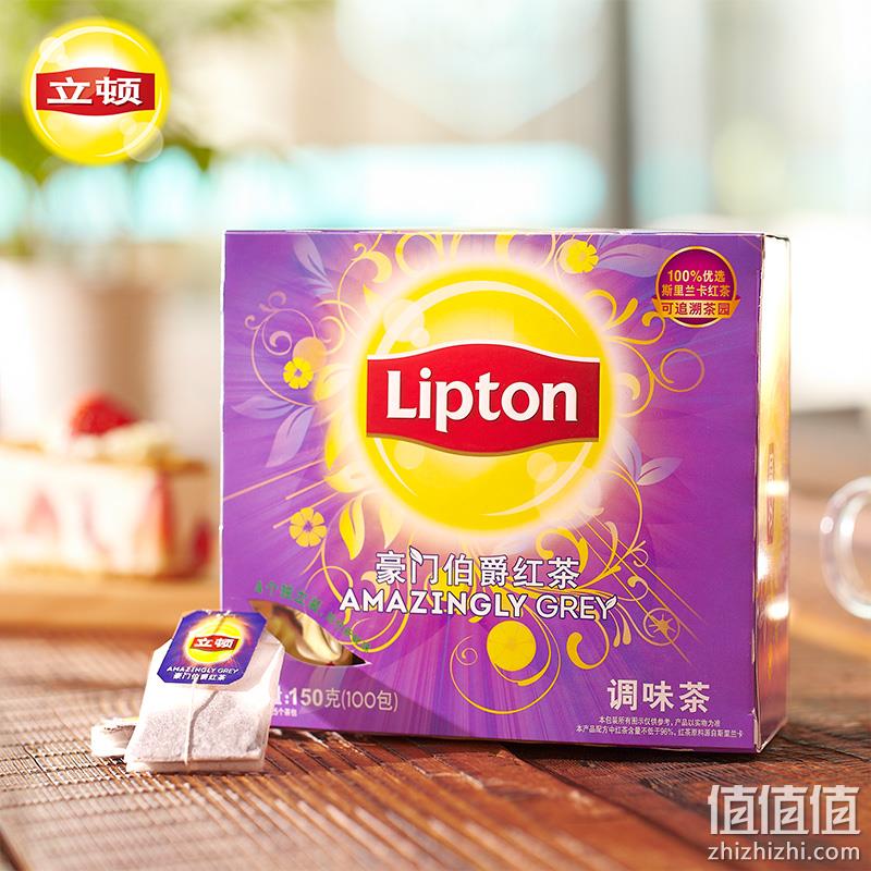 4.9分好评、口口醇香：100包 立顿 伯爵红茶茶包 券后29.9元包邮 值值值-买手聚集的地方