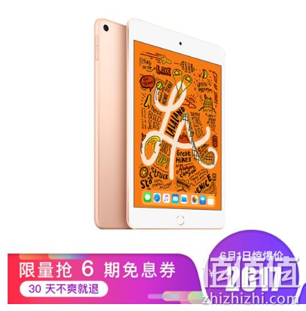 今日结束、6期免息：Apple iPad mini 5 7.9英寸平板 64g 2617元包邮（京东上次2718元） 值值值-买手聚集的地方