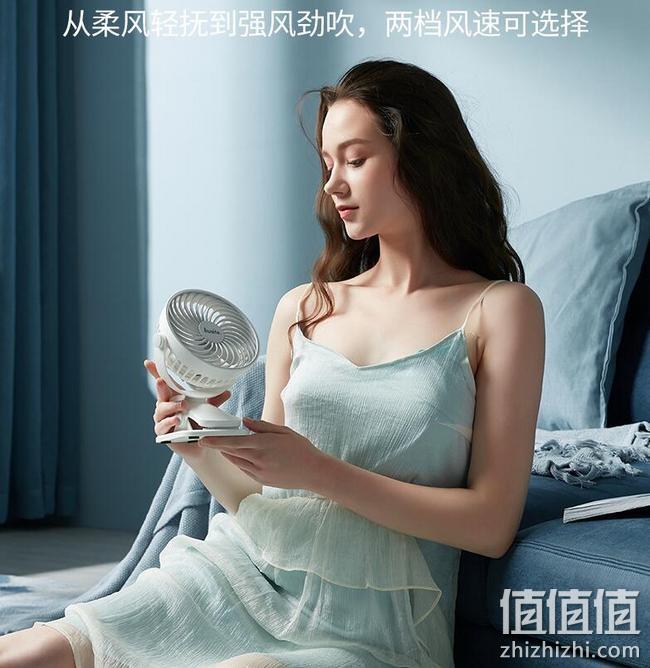 台夹两用，2档可调：库思特 迷你USB小风扇 M1 券后17.9元包邮 值值值-买手聚集的地方