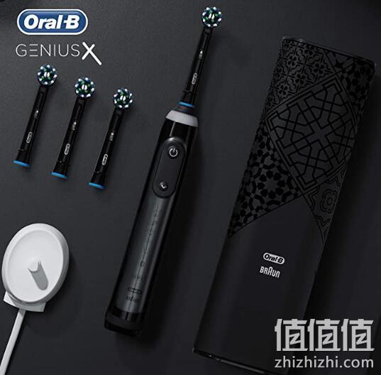 AI智能护齿：欧乐B Genius X豪华版 智能电动牙刷+4刷头+充电盒 Prime直邮到手1198元（天猫普通版618活动到手1699元） 值值值-买手聚集的地方