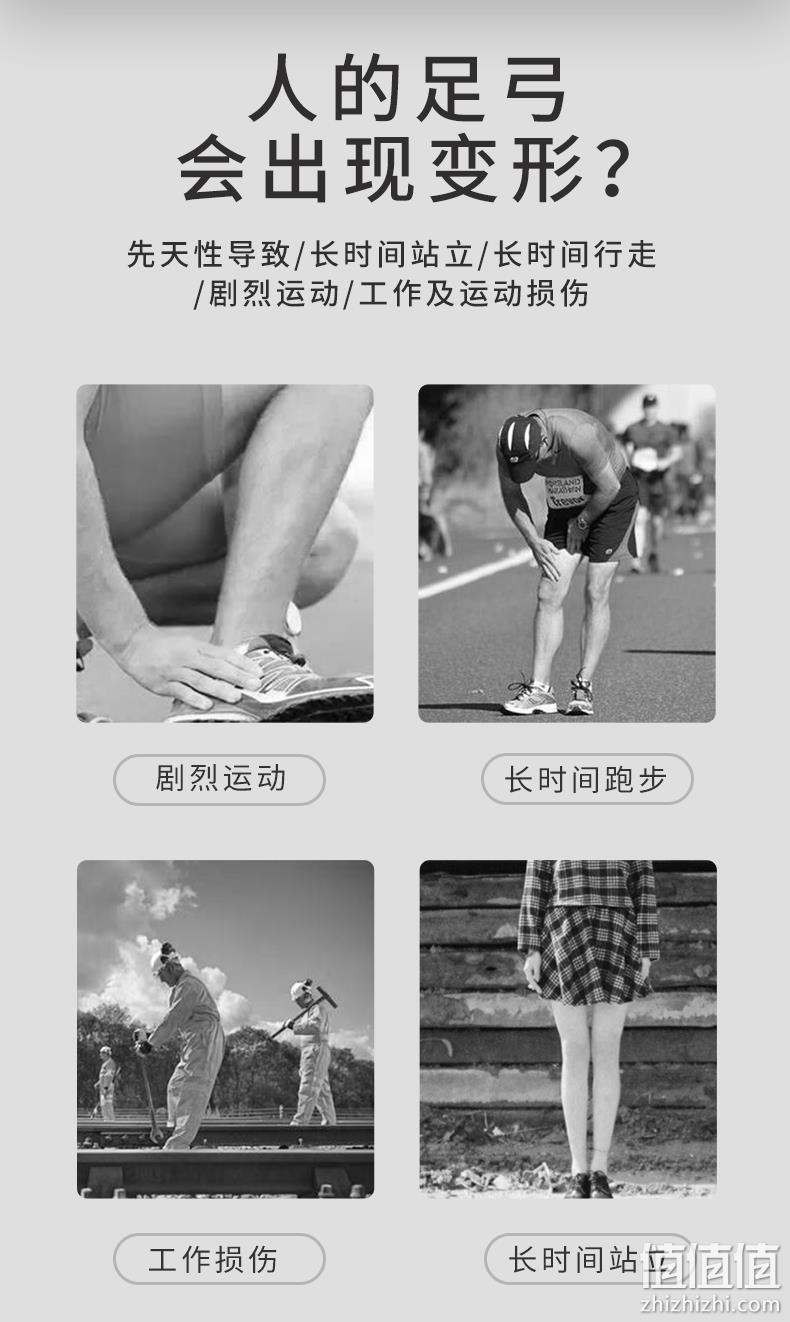 小米生态链旗下、扁平足分压防痛：芯迈 扁平足矫正软木鞋垫 券后19元包邮 值值值-买手聚集的地方
