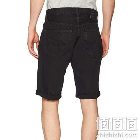 100%纯棉，G-Star Raw 男士 牛仔短裤 3301系列 D07432 Prime直邮到手343元（天猫600元以上） 值值值-买手聚集的地方