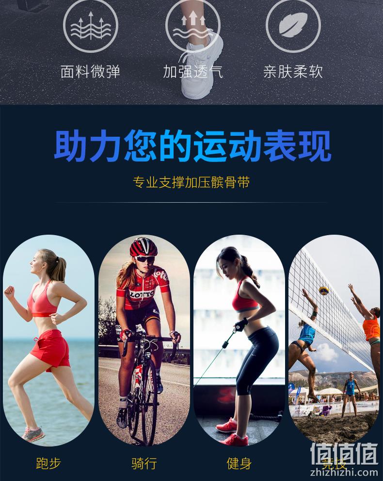 专业支撑加压，保护膝盖：飙人 关节半月板护滕固定髌骨带 券后6.8元起包邮 值值值-买手聚集的地方