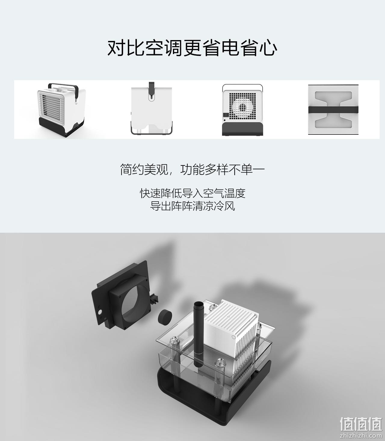 抖音同款、迷你便携、快速制冷不干燥：Svnscomg 微型充电便携小空调 券后88元包邮 值值值-买手聚集的地方