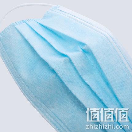 GB/T 32610标准、3层含熔喷布：蓝诗带 儿童一次性口罩  20片 11.9元包邮（之前推荐35.9元） 值值值-买手聚集的地方