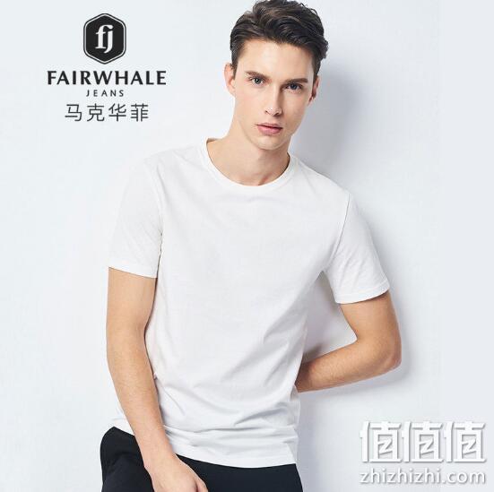 MARK FAIRWHALE 马克华菲 男士T恤 48.1元包邮 值值值-买手聚集的地方