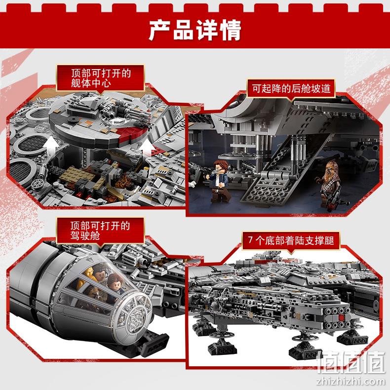 LEGO 乐高 Star Wars TM 星球大战系列 豪华千年隼 75192 Prime直邮到手5284.15元（天猫7399元） 值值值-买手聚集的地方