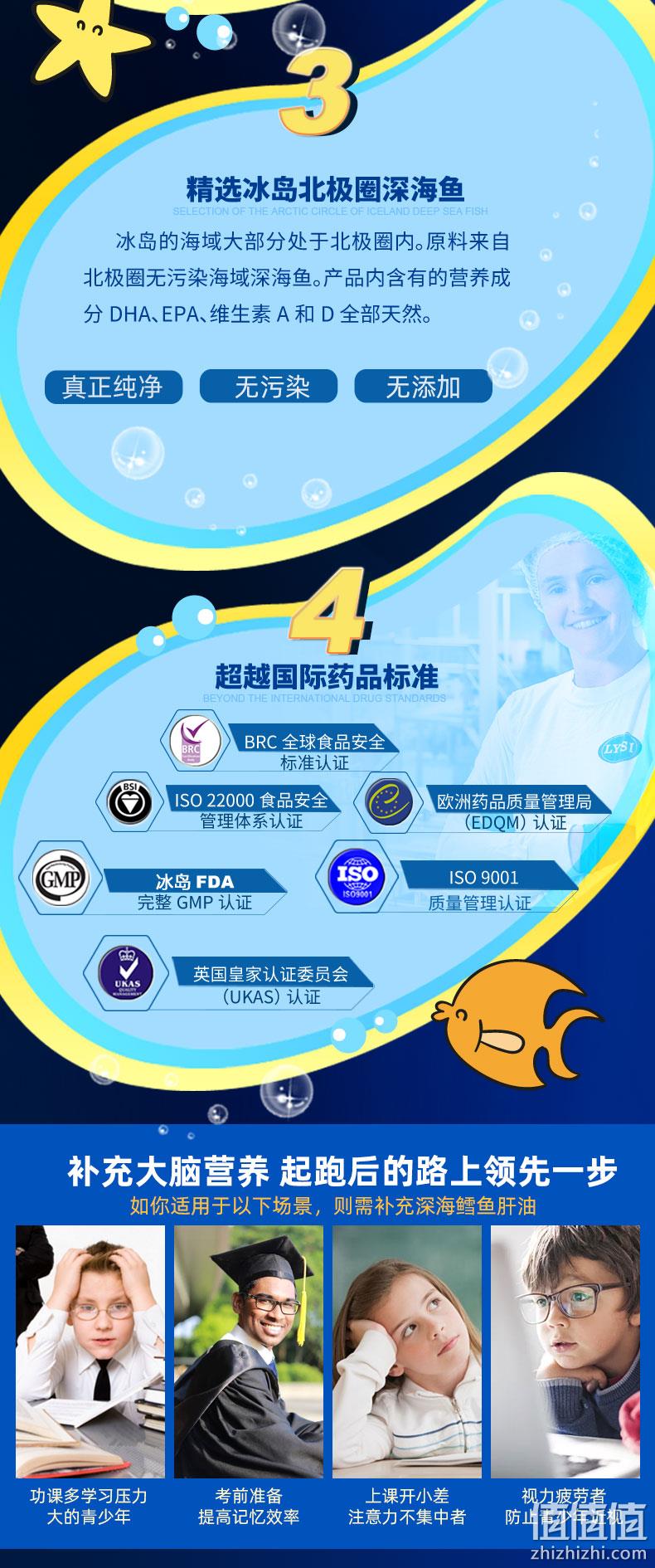 健骨益智：120粒x2瓶 冰岛国宝级品牌 Lysi 利思利喜 青少年鱼油胶囊 208元包邮（京东258元） 值值值-买手聚集的地方