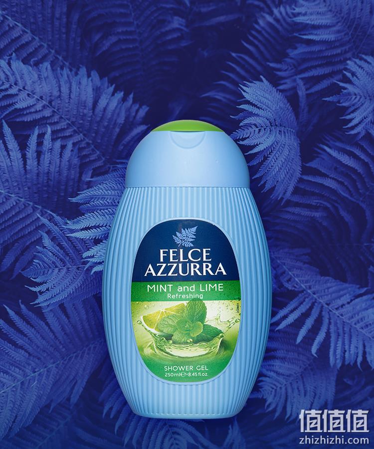 意大利百年品牌 Felce Azzurra 蓝蕨 香氛沐浴露 薄荷青柠香型 250ml 9元包邮 400ml款19元 值值值-买手聚集的地方