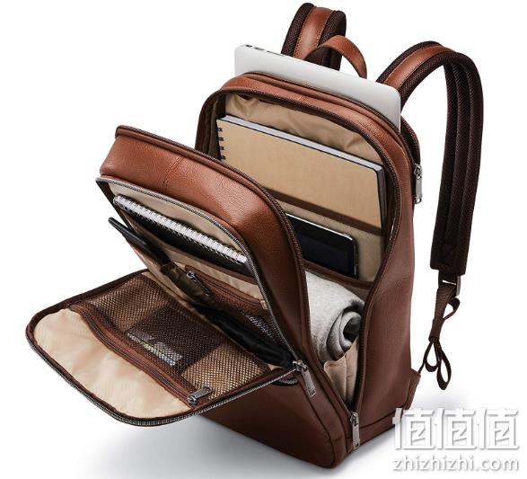 Samsonite 新秀丽 Classic 经典多功能真皮电脑双肩包 Prime直邮到手913.61元 值值值-买手聚集的地方