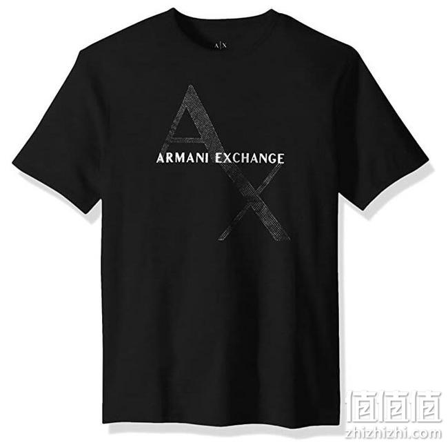 阿玛尼旗下副牌，A|X Armani Exchange 男士 经典棉标志T恤 Prime直邮到手231元（天猫旗舰店400元左右） 值值值-买手聚集的地方