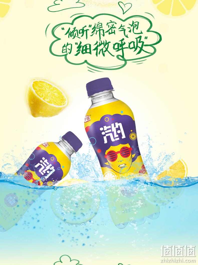 4.9分，0糖0脂0卡：栗子园 汽约 果味气泡苏打水 500mlx12瓶 券后29.9元包邮 值值值-买手聚集的地方