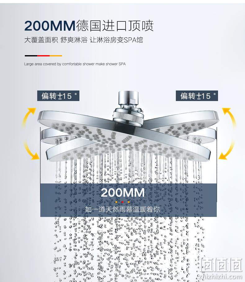 12期花呗免息、德国进口：德国高仪 升级经典款 恒温花洒套装 券后1549元包邮 值值值-买手聚集的地方