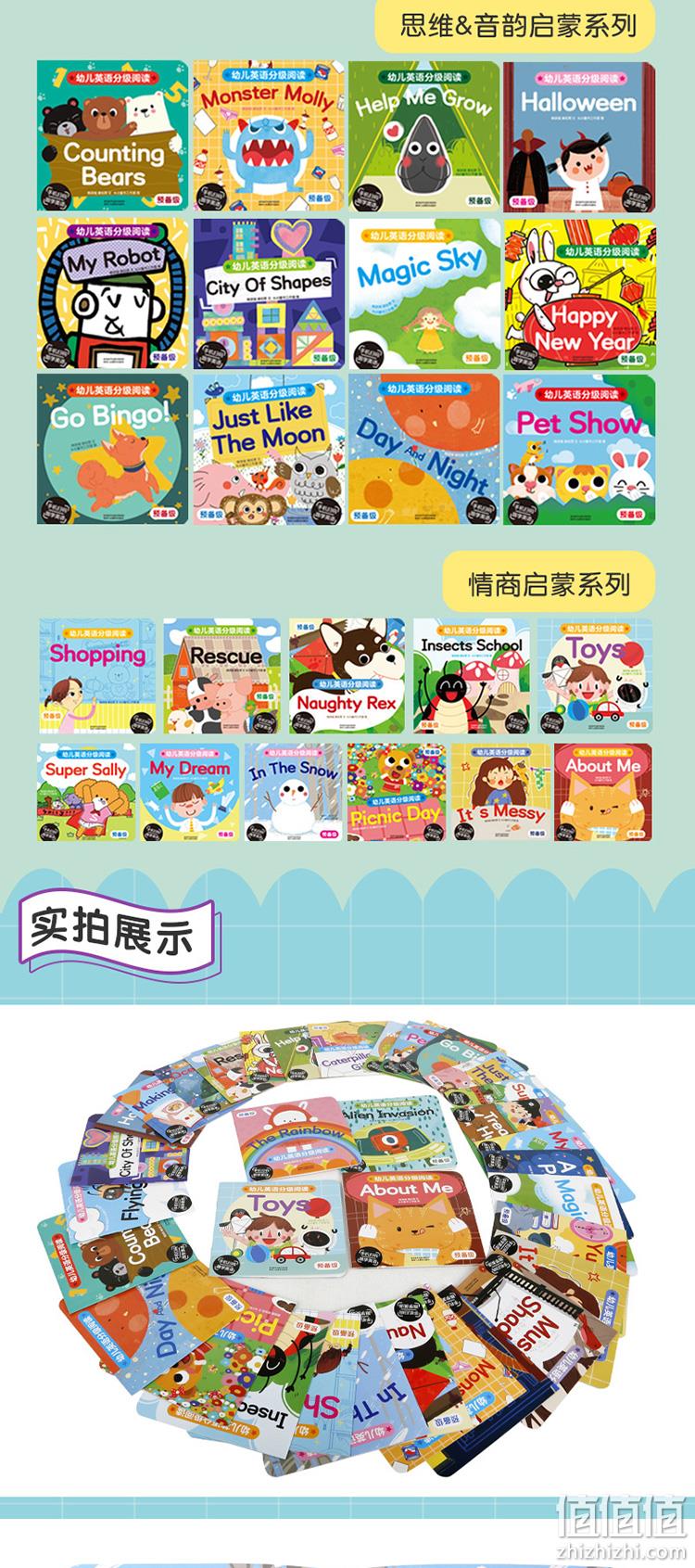 《乐乐趣·幼儿英语分级阅读绘本 预备级》（全35册） 券后24.8元包邮 值值值-买手聚集的地方