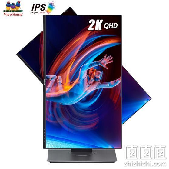 历史低价： ViewSonic 优派 VX2480-2K-HD 23.8英寸 IPS显示器 919元包邮 值值值-买手聚集的地方