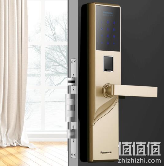 C级锁芯+防猫眼：Panasonic 松下 V-M781CJ 智能指纹锁 1399元包邮 6期免息 值值值-买手聚集的地方