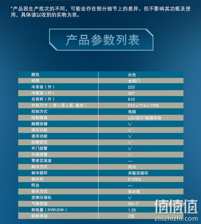 值哭！610L 西门子 变频风冷 对开门冰箱 4299元送货上门（长期5599元） 值值值-买手聚集的地方
