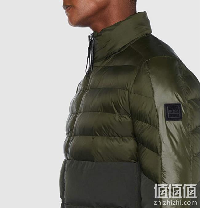 反季大白菜！黑标BOSS系列：BOSS Hugo Boss 雨果·博斯 Olooh 男士防泼水连帽棉服夹克 prime直邮到手1126.6元 值值值-买手聚集的地方