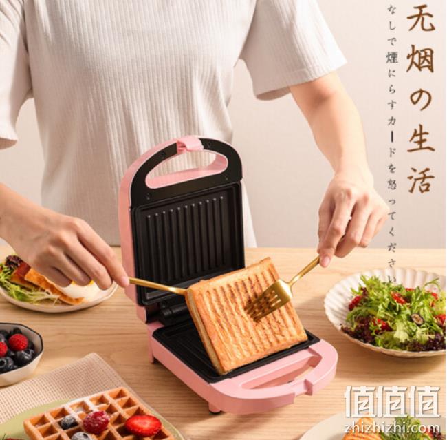 3分钟搞定早餐！ 奕佳  家用轻食早餐机 SH-113S 89元 值值值-买手聚集的地方