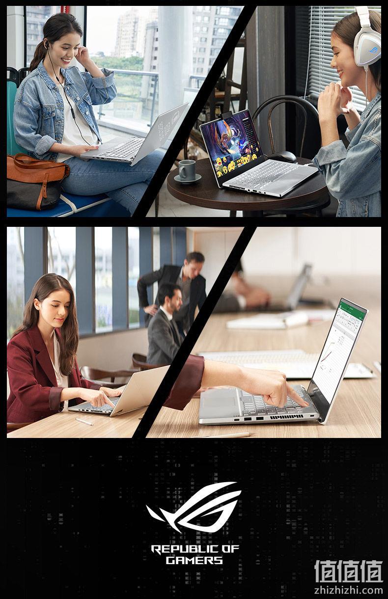 ROG 玩家国度 幻14 LED星空版 14英寸笔记本电脑 (R7-4800HS、16GB、512GB、RTX2060 MaxQ、2K) 12499元包邮 值值值-买手聚集的地方