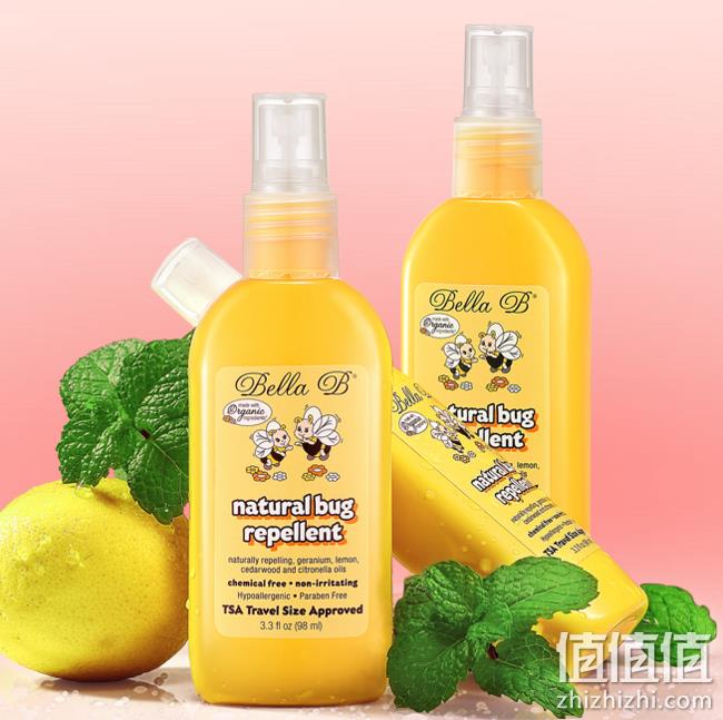 新低 3个月宝宝可用！美国 Bella B 小蜜蜂驱蚊喷雾 98ml 券后45元包邮（上次59元） 值值值-买手聚集的地方