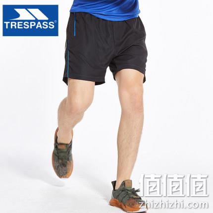 Trespass 趣越 男士透气速干健身短裤 29元包邮（吊牌价149元） 值值值-买手聚集的地方