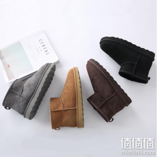 YANXUAN 网易严选 皮毛一体雪地靴 短筒 89.7元包邮（原价299元） 值值值-买手聚集的地方