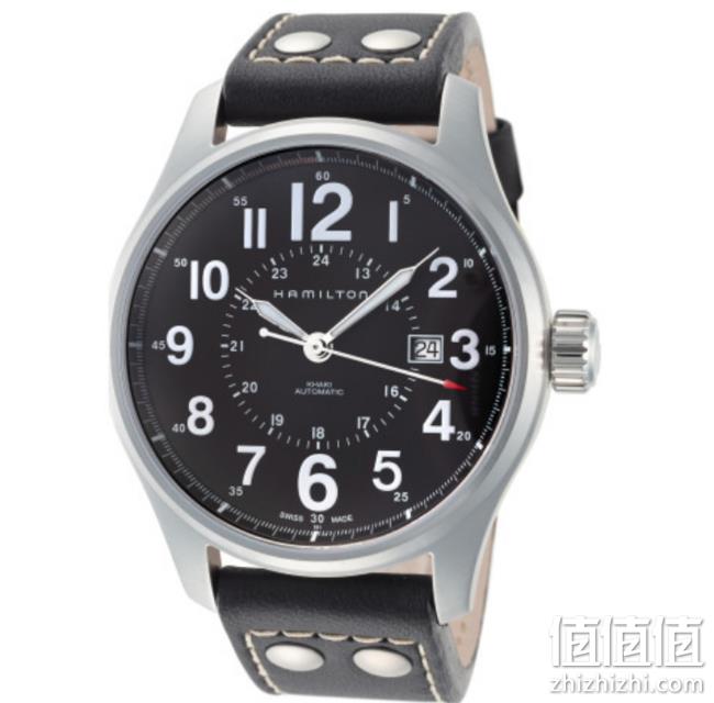 稀缺文艺范：Hamilton 汉密尔顿 Khaki Officer H70615733 男款机械腕表 369.55美元约¥2615（之前推荐439美元） 值值值-买手聚集的地方