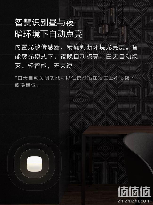 小米有品代下单、天黑自动亮、一年仅需4度电：Yeelight 插电夜灯（光感版） 值值值新店开业19.9元起（小米有品29.9元不包邮） 值值值-买手聚集的地方