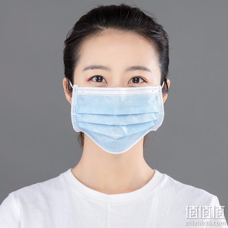 1只不到2毛钱，三层熔喷：100只 卡汐沐 一次性民用口罩 券后17.9元包邮（之前推荐19.9元） 值值值-买手聚集的地方