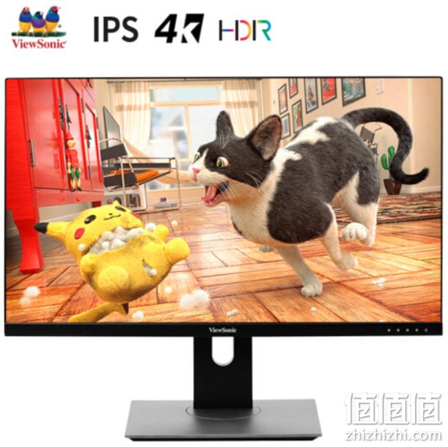 4K、HDR10：ViewSonic 优派 VX2780 27英寸 IPS显示器 1899元包邮 值值值-买手聚集的地方