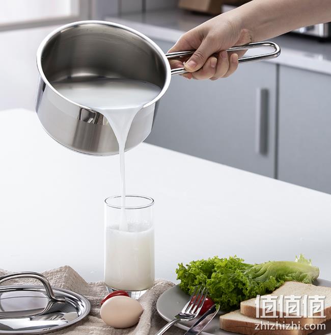 国内厨具一哥 无焊点易清洗：凌丰 16cm不锈钢奶锅 LFYS-16D 券后49元包邮（吊牌价329元） 值值值-买手聚集的地方