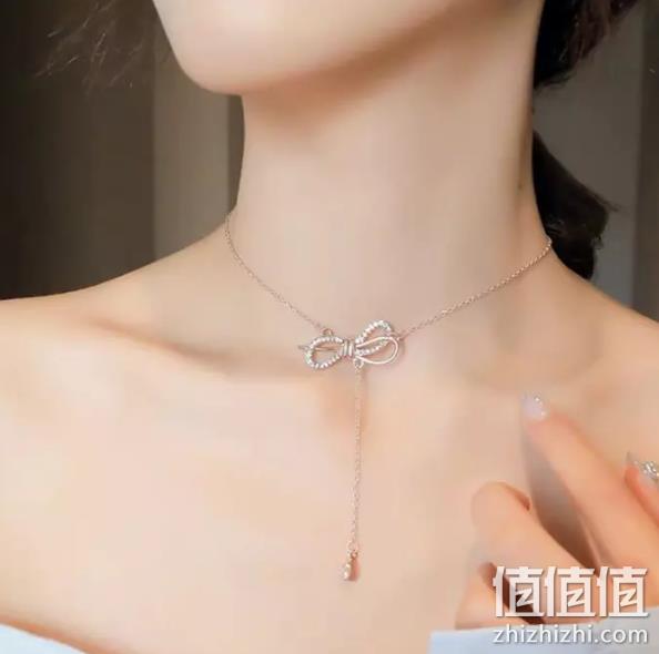 Swarovski 施华洛世奇 链坠蝴蝶结项链 5447082 直邮到手593.12元（天猫1490元） 值值值-买手聚集的地方