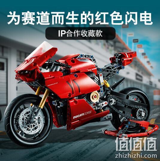 LEGO 乐高 机械组Technic 42107 杜卡迪 Panigale V4R 458元包邮（京东599元） 值值值-买手聚集的地方