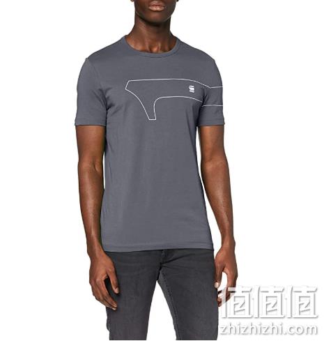 单件包邮，G-STAR RAW 男士短袖T恤 D16404 prime直邮到手187.42元（天猫386元） 值值值-买手聚集的地方